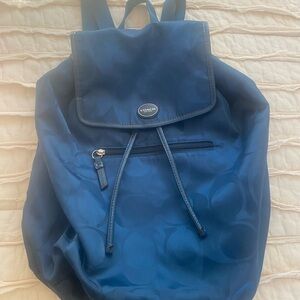 COACH BLUE BACKPACK $60